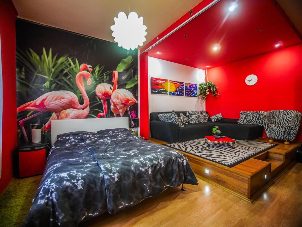 Flamingos Apartman & Fitness Centar Osijek - Blizina Bolnice Kbc Osijek Eksteriør bilde